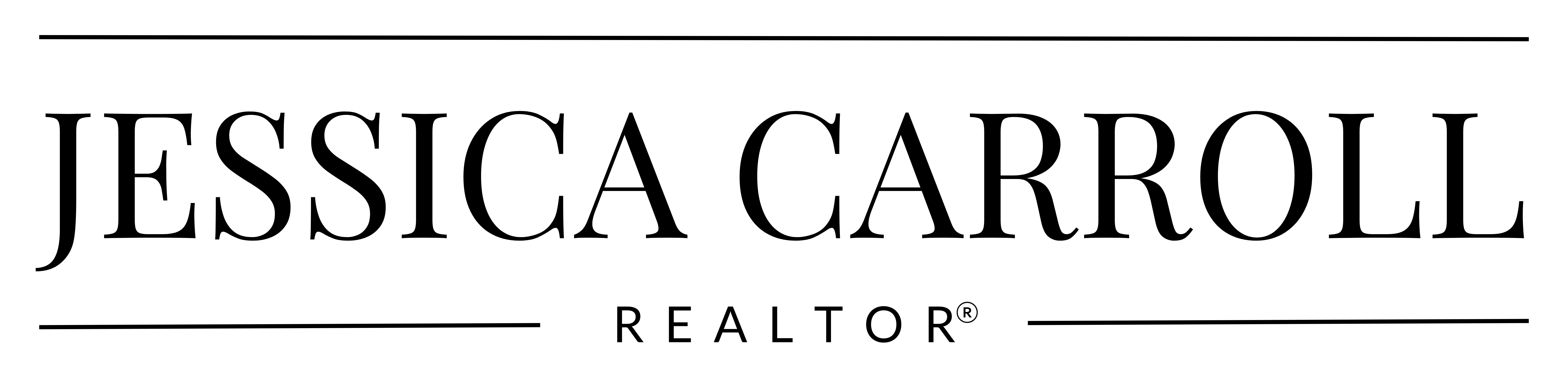 JESSICA CARROLL LOGO BLACK